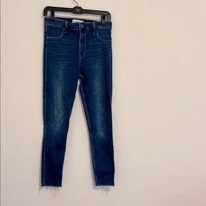 Abercrombie & Fitch the jeans leggings high Rise Women's Blue Jeans size 29